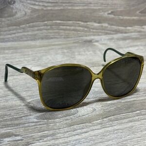 Carrera 5577 Eyeglasses Frames 50 Green Oval Made in Germany Lenses need Replace